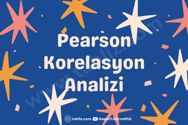 Pearson korelasyon analizi Pearson korelasyon analizi