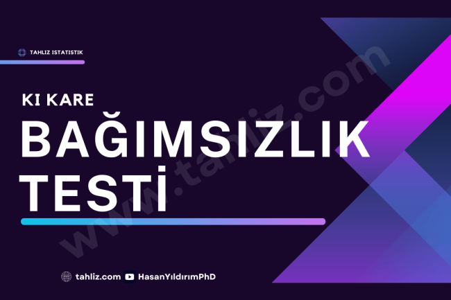 ki kare bağımsızlık testi ki kare bağımsızlık testi