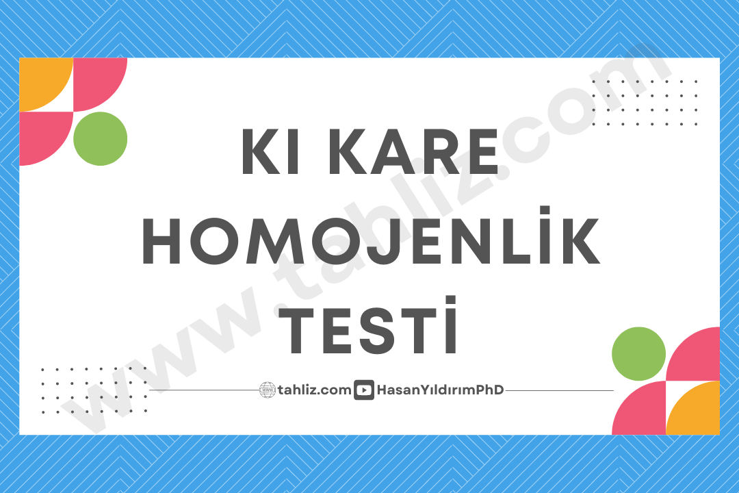 ki kare homojenlik testi