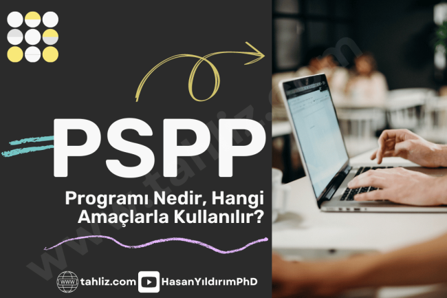 PSPP programı nedir, hangi amaçlarla kullanılır PSPP programı nedir, hangi amaçlarla kullanılır